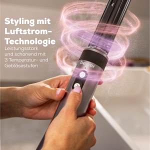Styler de par Beurer Airstyler 5-in-1 Iconic Pro, 1500W, cu 5 atasamente - Img 3