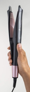 Styler pentru par Remington 2in1 Curl si Straight Confidence, 150-230 C - Img 8