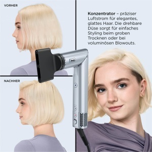 Styler si Haartrockner Shark FlexStyle Limited Edition Glacial Blue 6-in-1 - Img 5