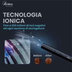 Styler si Uscator de Par ARDES ESTYLIA ARPHON03, 1500W, 110.000 RPM, 5-in-1 - Img 6