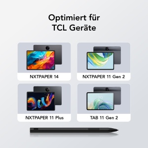 Stylus digital TCL T-Pen pentru NXTPAPER 1411 Plus 4096 niveluri presiune Negru - Img 5