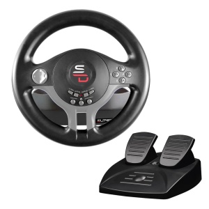 Subsonic Superdrive - Volan SV250 cu pedale si palete de schimbare a vitezei pentru Nintendo Switch - PS4 - Xbox One - PC - Img 5