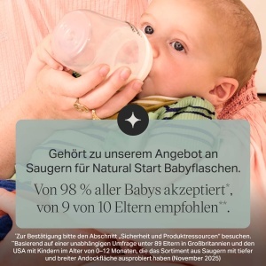 Suce de hranire Tommee Tippee Natural Start, set 2 bucati, silicon, anti-colici - Img 5