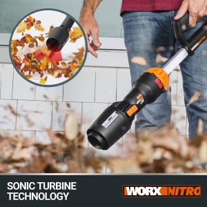 Suflanta cu acumulator WORX Nitro WG543E, 18V, motor fara perii, 209 kmh - Img 5