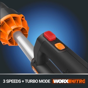 Suflanta de frunze Worx Nitro WG585E.9 - motor fara perii, 266 kmh, 3 viteze - Img 7