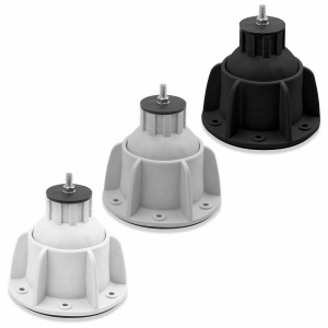 Suport ajustabil pentru aparate de aer conditionat ERRECOM Steady, RAL 9018, 1500 kg - Img 6