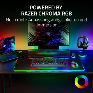 Suport casti Razer Base Station V2 Chroma Quartz, USB Hub, RGB, 7.1 Surround Sound - Img 7