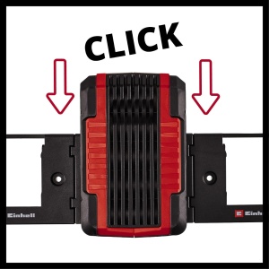 Suport de perete pentru acumulatori Einhell Power X-Change, extensibil, montaj simplu - Img 6