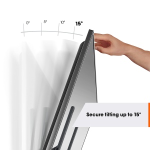 Suport de perete pentru televizor pivotant Vogel's Quick TVM 1245 pentru televizoare de 19-43 inchi, max. 15 kg, pivotare pana la 180deg, suport TV Full-Motion max. VESA 200x200, compatibilitate universala - Img 5
