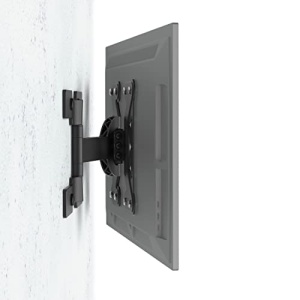 Suport de perete TV Hama pivotant, Tiltable, Slim (suport TV de 19-48 inch pentru televizoare de pana la 25 kg, max. VESA 200x200, 1 brat, suport extensibil incl. dibluri Fischer si sablon de gaurire) negru - Img 10