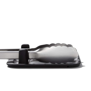 Suport din silicon pentru ustensile grill OXO Good Grips, rezistent la caldura, negru - Img 9