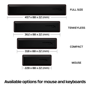 Suport ergonomic HyperX pentru incheieturi gel racoritor spuma cu memorie antiderapant - Img 6