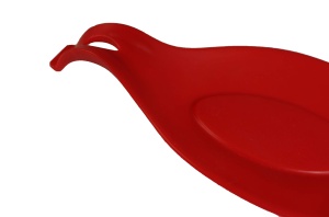 Suport linguri Fackelmann din silicon 23x115 cm rosu sau negru lavabil in masina de spalat vase - Img 7