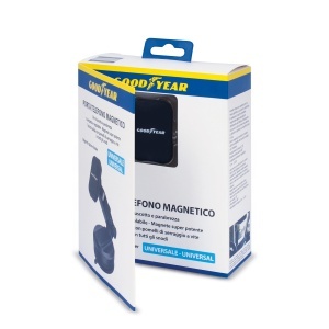 Suport magnetic pentru telefon Goodyear, cu ventuza universala, rotire 360, brat ajustabil - Img 3