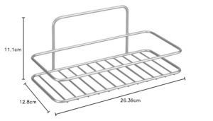 Suport Metaltex Reflex 404209 26x13x11 cm Acoperire Anti-Rugina - Img 3