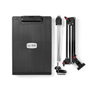 Suport pentru picioare Nedis ERGOCH300BK Ergonomic, ajustabil, plastic, NegruGri - Img 5