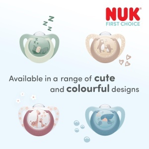 Suport pentru suzete NUK First Choice, 6-18 luni, ortodontic, 4 bucati - Img 5