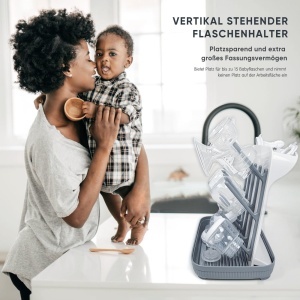 Suport pentru Uscat Sticle Baby - Termichy, Capacitate 15 Sticle, Materiale BPA-Free - Img 7