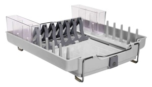 Suport pentru vase OXO 1473480, gri, 39x48 cm, ajustabil
