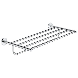 Suport prosoape Grohe Essentials, 3 brate extensibile, 550 mm, crom