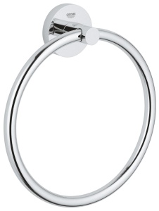 Suport prosop GROHE Start 41174000 montaj fara gaurire crom 5kg capacitate