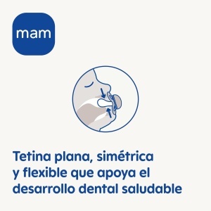 Suport suzeta MAM Original Night, silicon, auto-sterilizare, 2 bucati, roz mat - Img 4