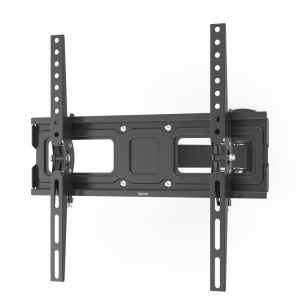 Suport TV de perete Hama, inclinabil, extensibil (suport TV de perete 32-65 inch, VESA 100x100 pana la VESA 400x400, pana la 30 kg, cu dibluri Fischer) negru