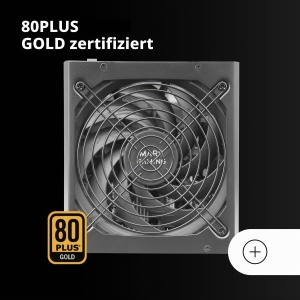 Sursa de alimentare modulare Mars Gaming MPB1000P, 1000W, 80Plus Gold, Negru - Img 2