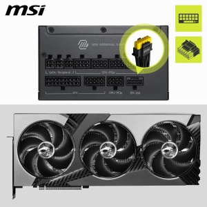 Sursa de alimentare MSI MAG A1200PLS, 1200 W, 80 Plus Platinum, ATX 3.1 - Img 4