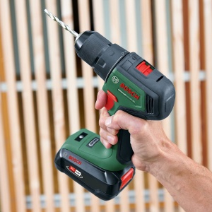 Surubelnita cu acumulator Bosch UniversalDrill 18V-60 2 baterii sistem de 18 volti in carcasa - Img 4