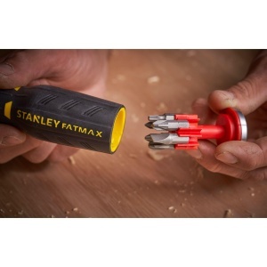 Surubelnita cu clichet Stanley FatMax FMHT0-62690, 12 biti inclusi, reglaj in 3 pozitii - Img 7