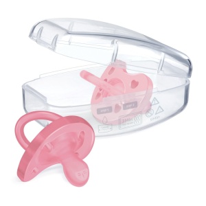 Suzeta Chicco PhysioForma 6-16 luni silicon moale set 2 bucati roz - Img 7