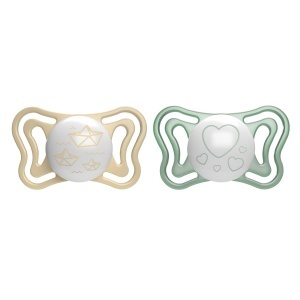 Suzeta Chicco PhysioForma Light Lumi 2-6 luni Silicon Luminoasa in Intuneric