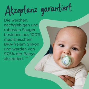 Suzete Tommee Tippee Nighttime 6-18 Luni Set 6 Bucati Maner Fosforescent Silicon Medical - Img 6