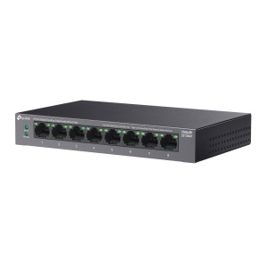 Switch Gigabit PoE TP-Link LS108GP, 8 Porturi, 62W, Plug Play, Silentios - Img 4