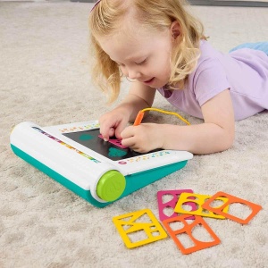 Tabla de desen Fisher-Price JDL70 cu LCD, 6 sabloane, pentru copii de la 3 ani - Img 2