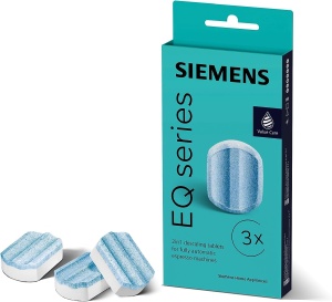 Tablete de decalcifiere Siemens TZ80002A pentru espressoare, 3 bucati
