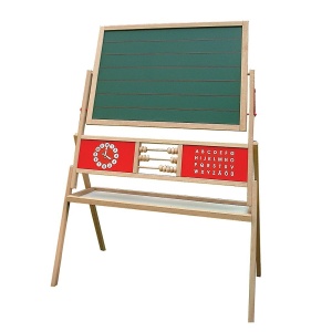 Tafela de invatare Roba, din lemn, cu linii, magnetica, pentru scriere si desen
