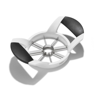 Taietor de mere OXO Good Grips, otel inoxidabil, manere ergonomice, spalat in masina