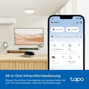 Tapo H110 Hub IoT si telecomanda IR compatibila Matter si control vocal - Img 4