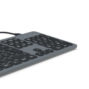 Tastatura cablata Hama CK-400, USB, iluminata, ergonomica, neagra - Img 5