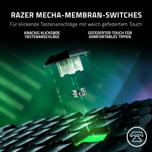Tastatura Gaming Razer Ornata V3 Tenkeyless, Mecha-Membran, Negru, Iluminare RGB - Img 3