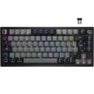 Tastatura mecanica Corsair K65 Plus Wireless, 75, RGB, neagra
