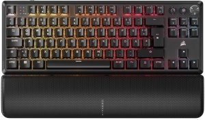 Tastatura mecanica Corsair K70 CORE TKL Wireless RGB, Neagra, Tenkeyless