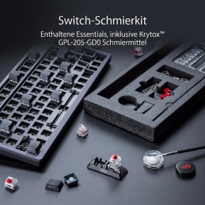 Tastatura mecanica de gaming ASUS ROG Azoth, wireless, neagra, cu OLED - Img 7