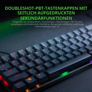 Tastatura mecanica Razer Huntsman Mini, 60, neagra, cu iluminare RGB - Img 3