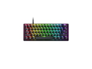 Tastatura mecanica Razer Huntsman V3 Pro Mini, 60, neagra, cu comutatoare optice analogice