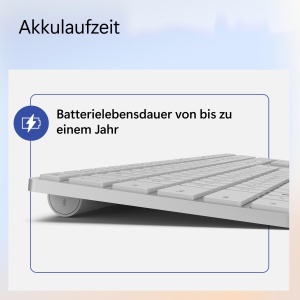 Tastatura Microsoft Surface (2. editie) - Bluetooth, design minimalist, compatibila cu Surface Pro si Laptop - Img 5