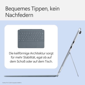 Tastatura Microsoft Surface Pro 12 cu Slim Pen, QWERTZ, Ozean - Img 2
