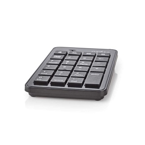Tastatura numerica NEDIS KBNM100BK, USB, 1.5 m, neagra - Img 4